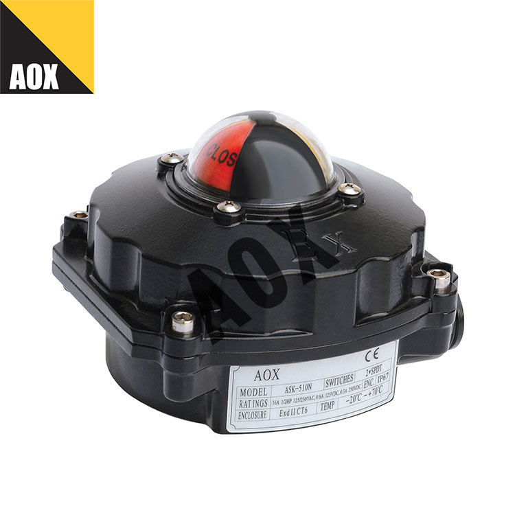 2 position explosion proof limit switch box