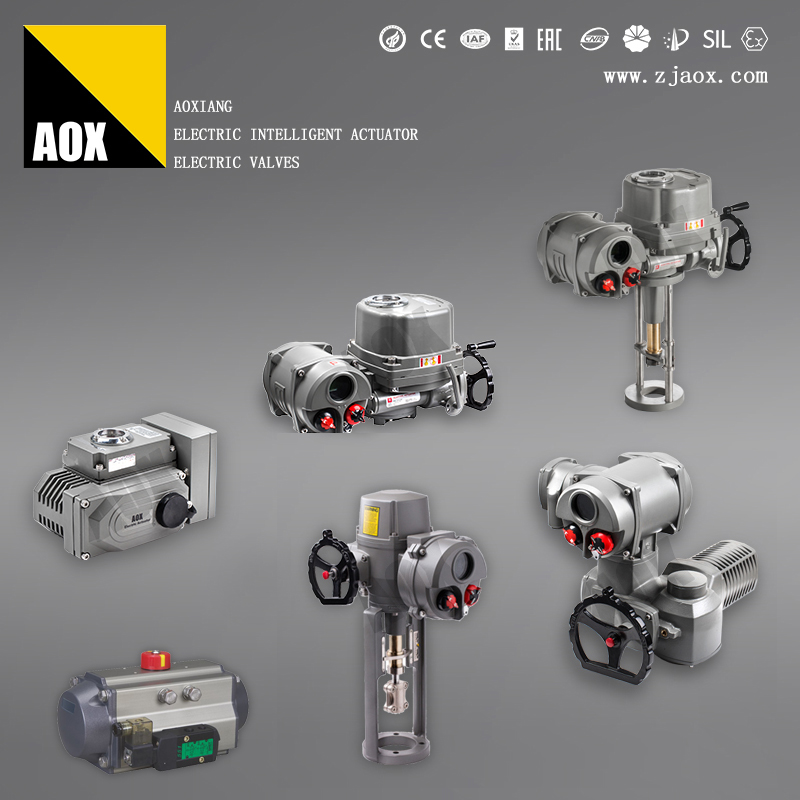 AOX လျှပ်စစ် actuator ခဲ့ မြင့်မား တန်ဖိုးဖြတ် အားဖြင့် မြို့ ခေါင်းဆောင်များ