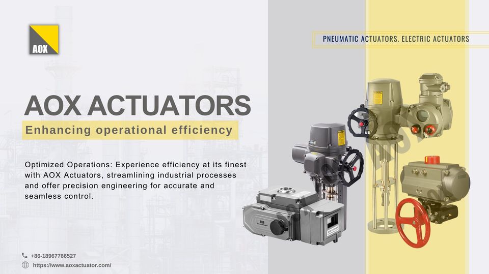 AOX Actuators Efficiency Redefined