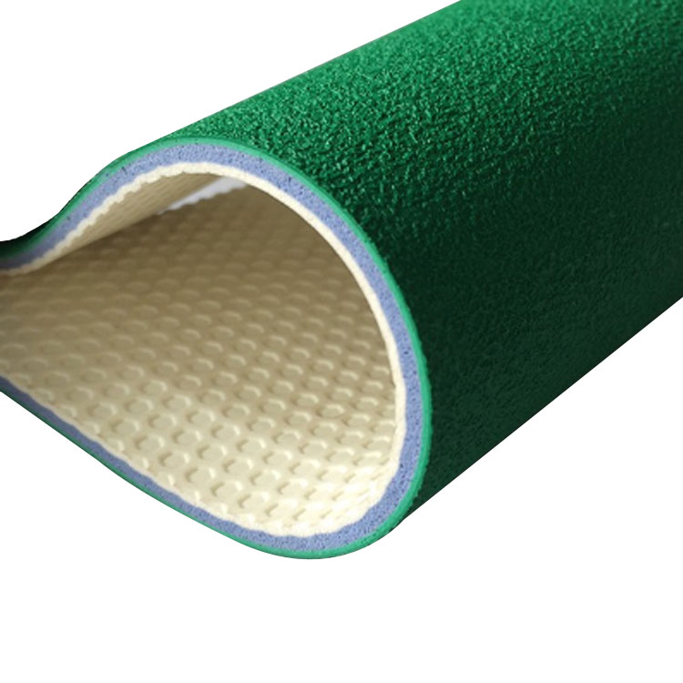 Професионален пясъчен дизайн на закрито от PVC винил за спортни настилки