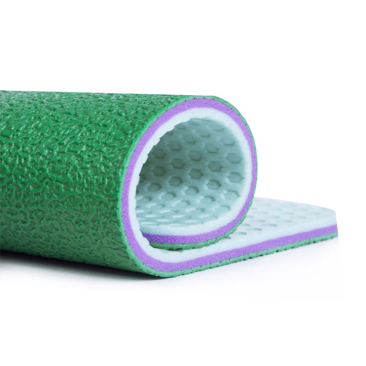 Професионален пясъчен дизайн на закрито от PVC винил за спортни настилки