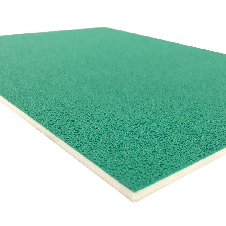 Varmt salg PVC-gulv for innendørs sportsbane Badmintonmatte pute type