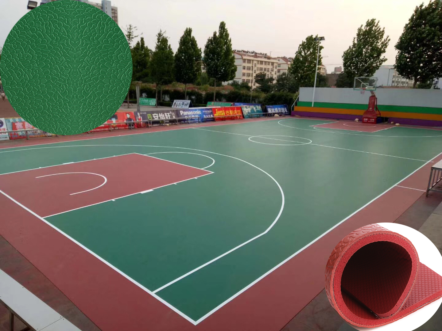 Why outdoor pvc vinyl flooring get more and more popular for outdoor sport surface?