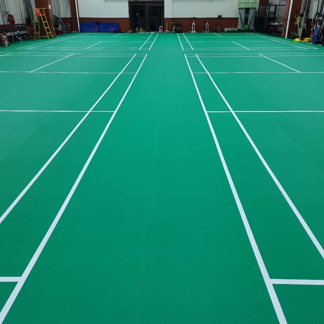 indoor and outdoor badminton court mats