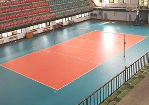Volleyball Court Indoor PVC Vinyl Sports Flooring