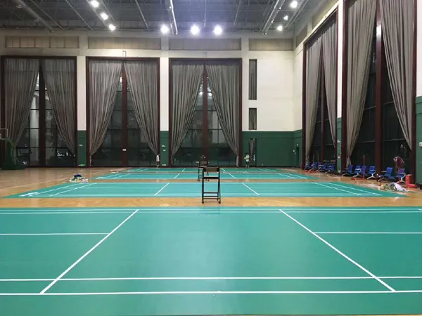 BWF approved badminton vinyl sport flooring