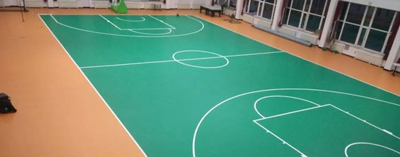 ПВЦ кошаркарски терени со врвен квалитет во Кина