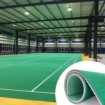 Eco-friendly sport badminton court floor