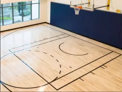 High Quality wooden color Basketball Court Floor