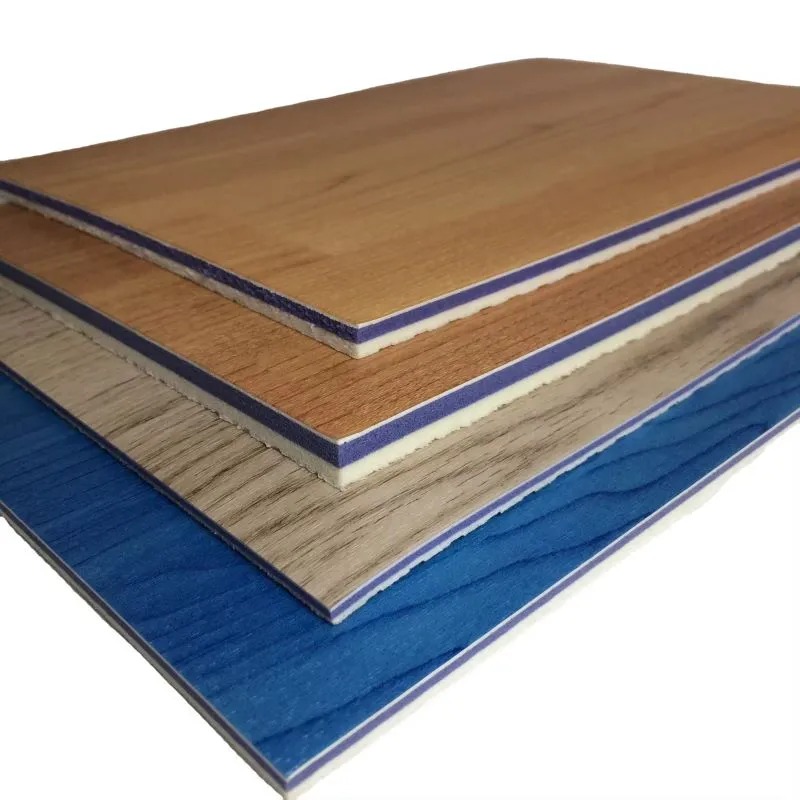 Hot press wood vinyl flooring for basketball court