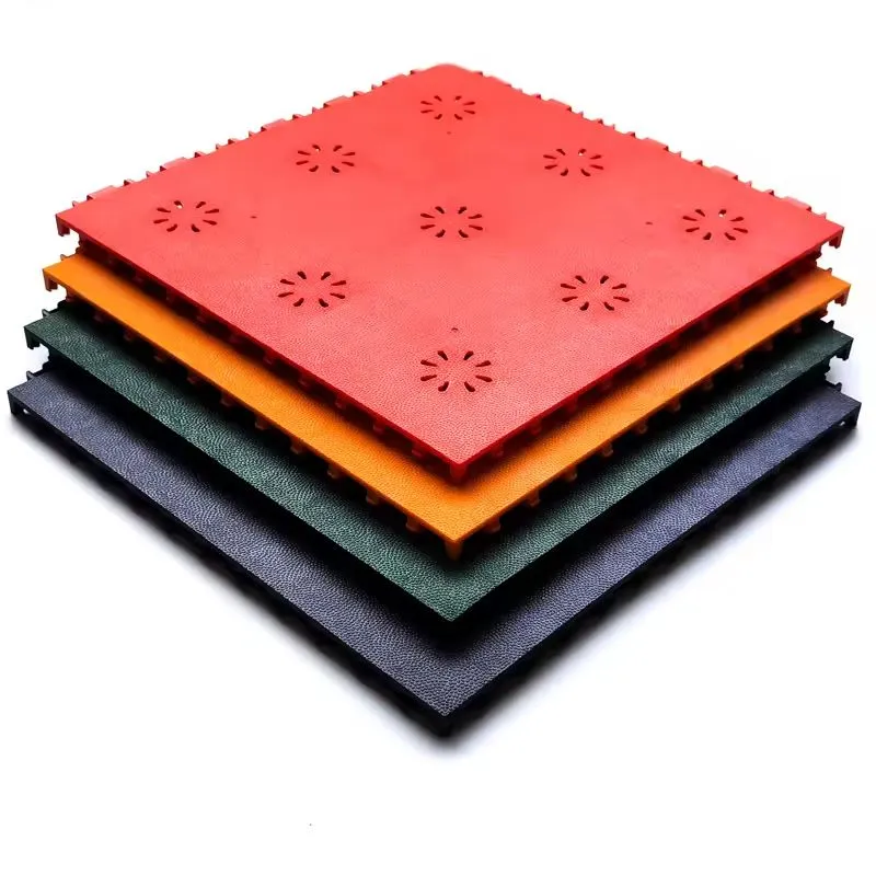 Multifunctional PP Outdoor Interlocking Plastic Sports Floor Tiles