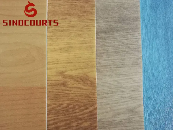 muti-purpose PVC wood surface sport vinyl floor