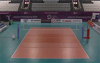 Professional Competition Volleyball Court Flooring