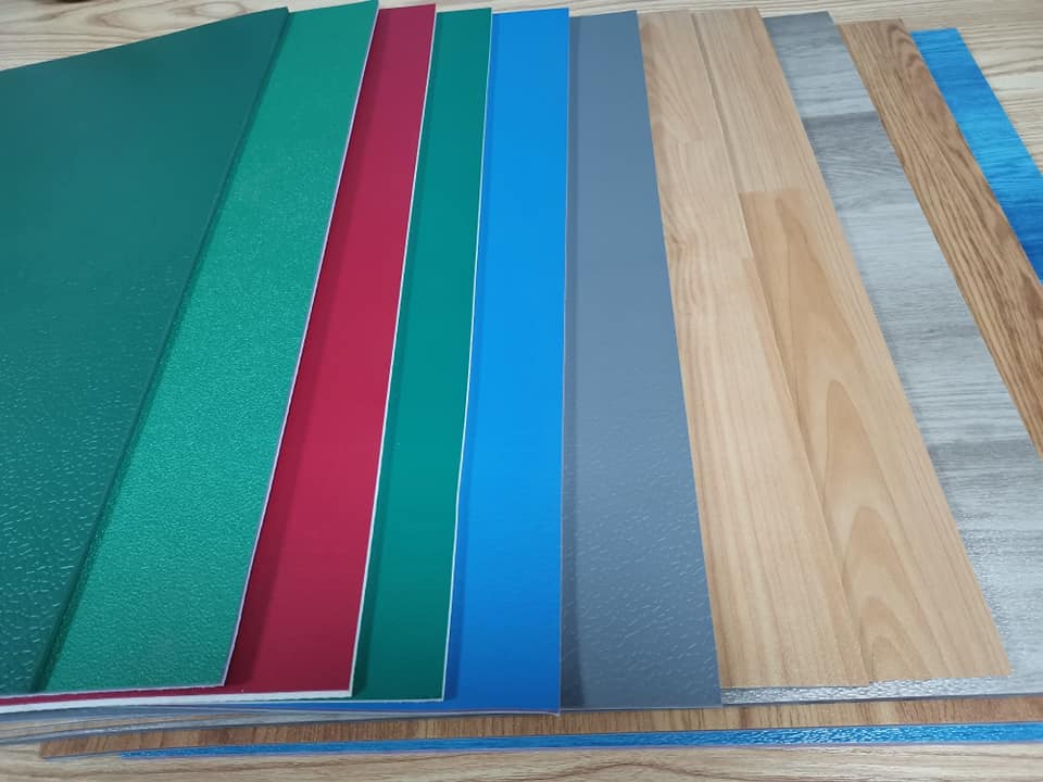 PVC vinyl table-tennis courts