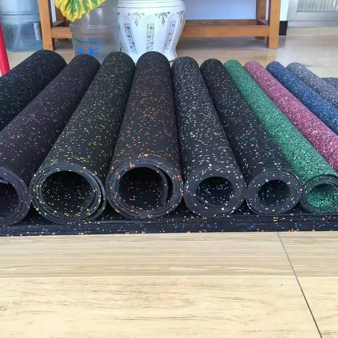 Rubber Gym Flooring Rolls