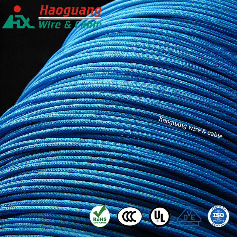 60245 IEC-03 Silicone Rubber Braided High Temperature Hook-up Wire