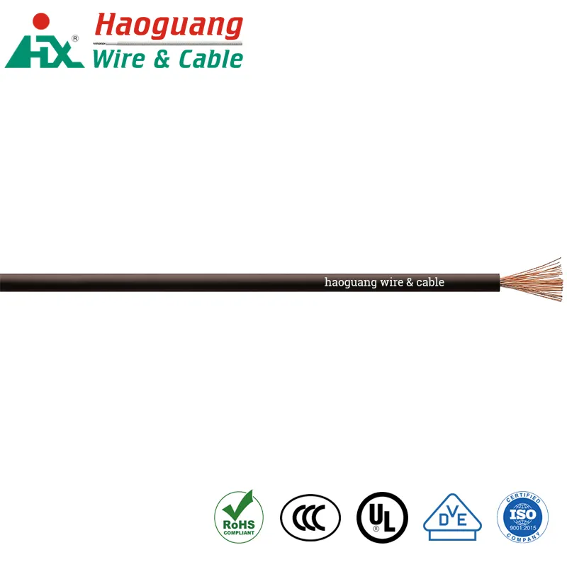 AWM UL 1015 PVC Single Core tilslutningskabel