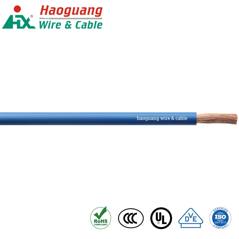H05V-K unbraided non-sheathed PVC insulated vde certificate control cable