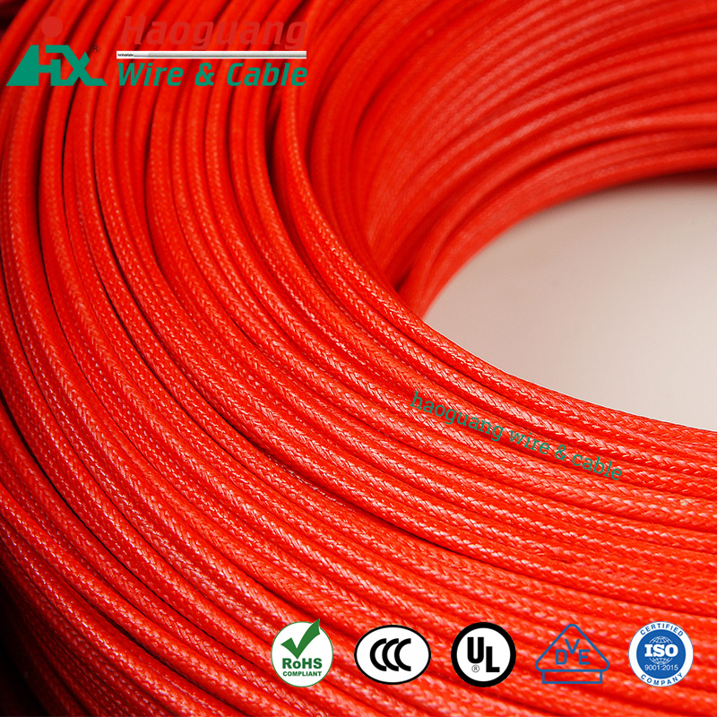 Braided Rubber VDE H05SJ-K High Temperature Hook-up Wire