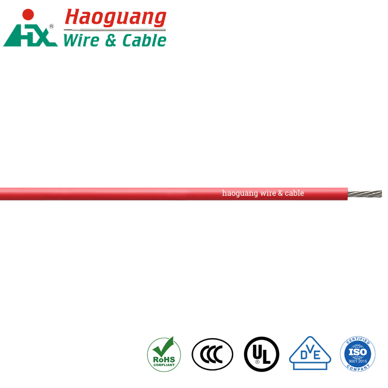 Cable de conexión de alta temperatura de caucho de silicona UL 3135 para electrodomésticos