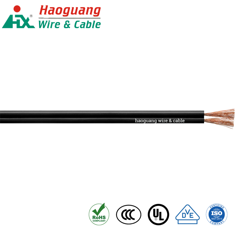 Cable de alimentación de múltiples núcleos con aislamiento de PVC paralelo UL SPT