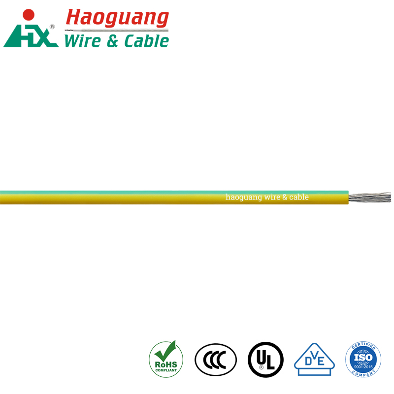VDE H05S-K اعلی درجہ حرارت سلیکون ربڑ سنگل کور کیبل