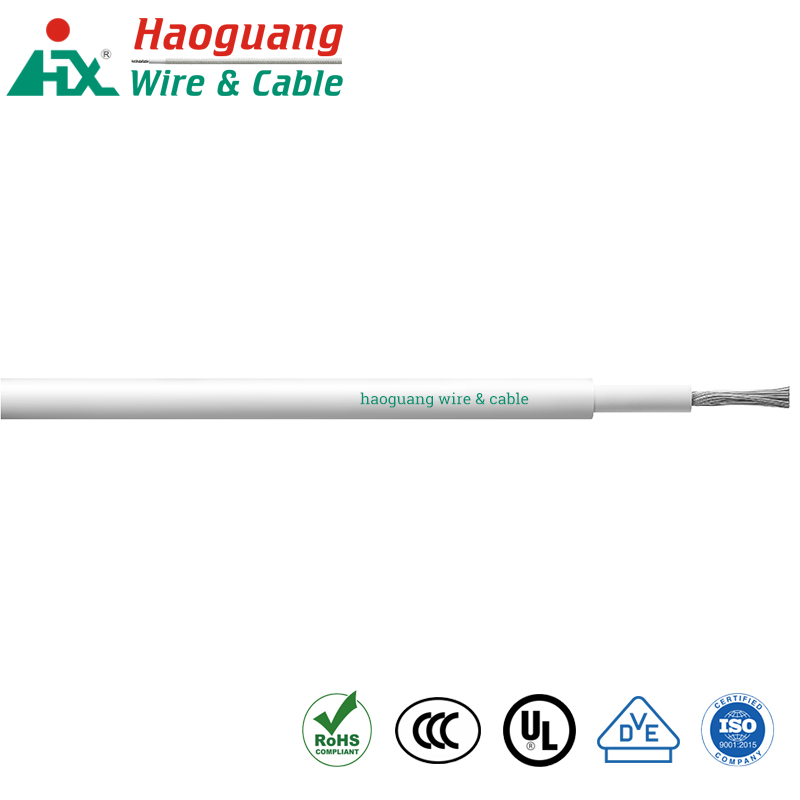 Cable de conexión de alta temperatura de caucho de silicona VDE H05SS-K