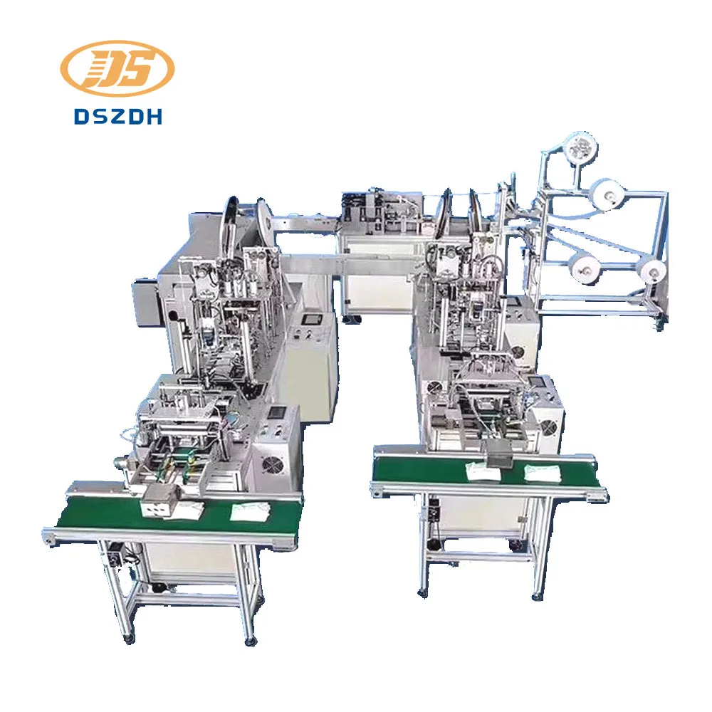 Introduction of Automatic Cup-shaped Face Mask Making Machine