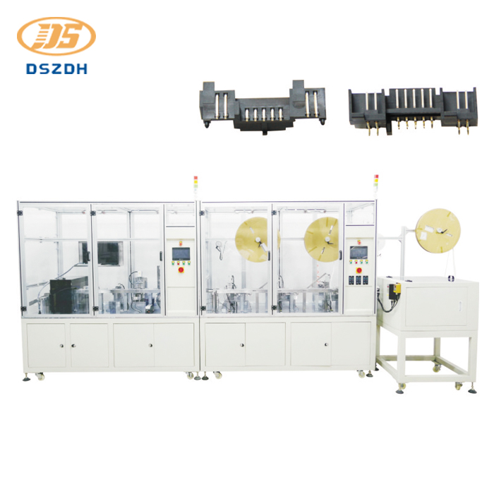 Automatic Automobile Connector Pin Bending Assembly Machine