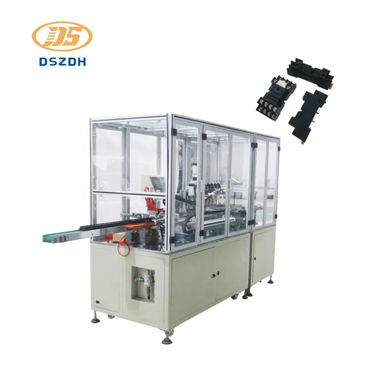 Relay Base Testing And Screw Locking Machine