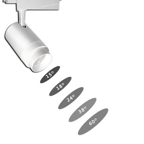 15W dimmable led track light - 1