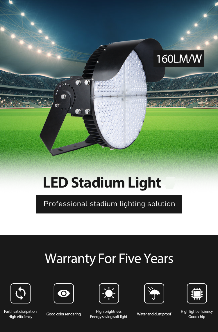 600w led stadium lighting