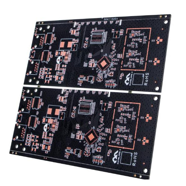 China PCB assembly Electronic manufacturer double side board ENG LF FR-4