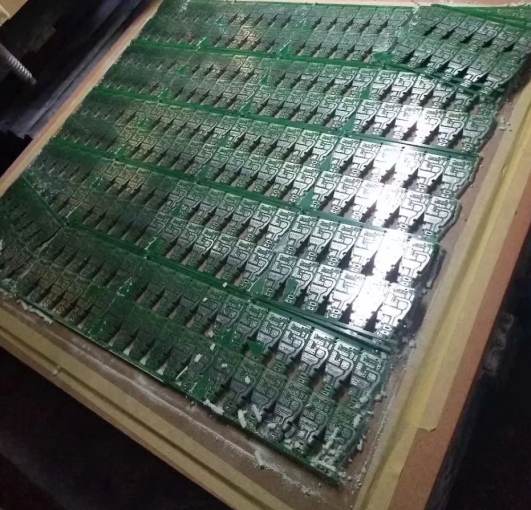 Dvipusės PCB plokštės su HASL grandinės plokštės prototipu iš aliuminio PCB