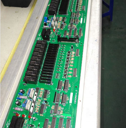 Panel Montaje PCB konektorea