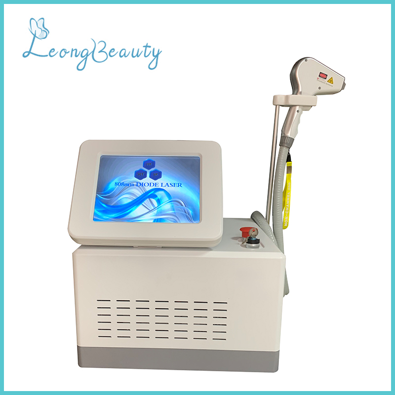 Portable Foldable 3 Wavelength Diode Laser Hair Removal Machine