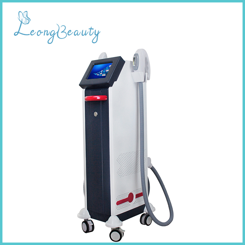 Double Handle OPT E-light Painless Hair Removal Machine