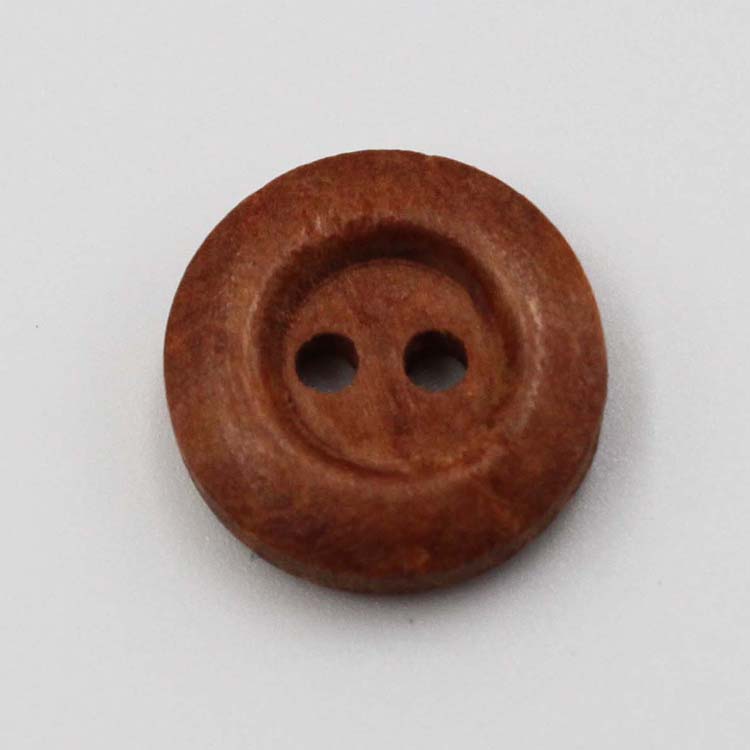 Wooden Button With 2 Hole