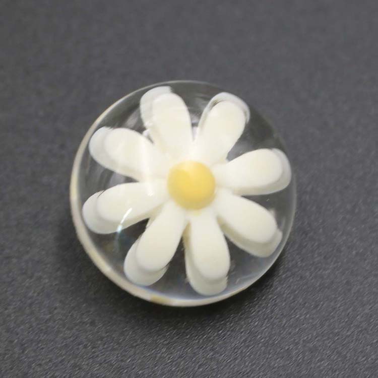 Flower Button For Clothing