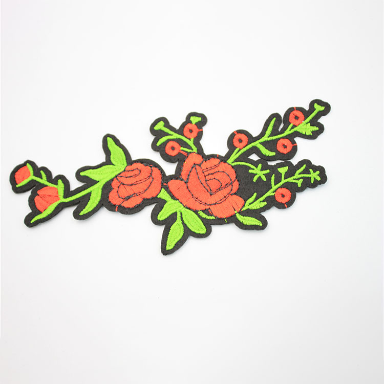 Embroidered Flower Applique Design 2020