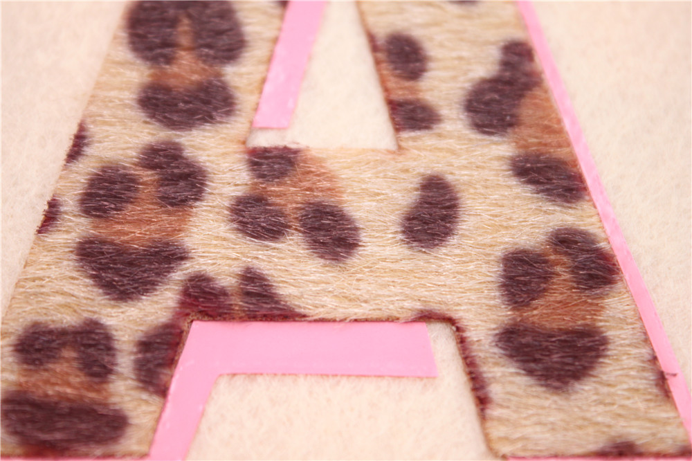 Moda Leopard Print İstilik Transferi Etiketi