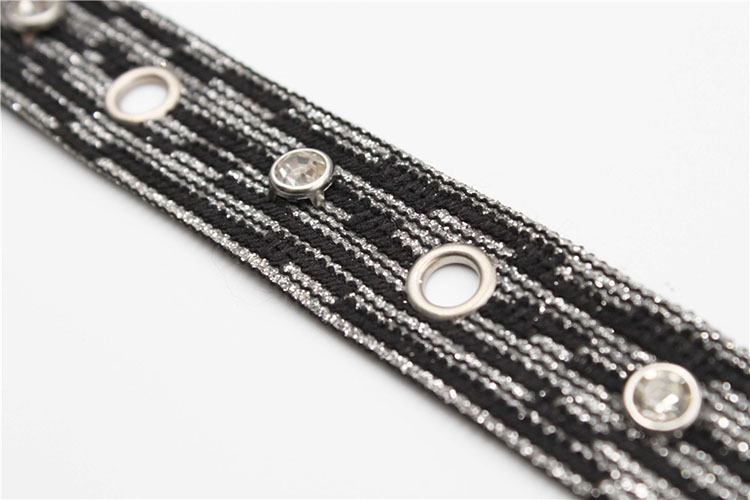 Fashion Metal Eyelet Ribbon Trim Tape Clothes  Accessories