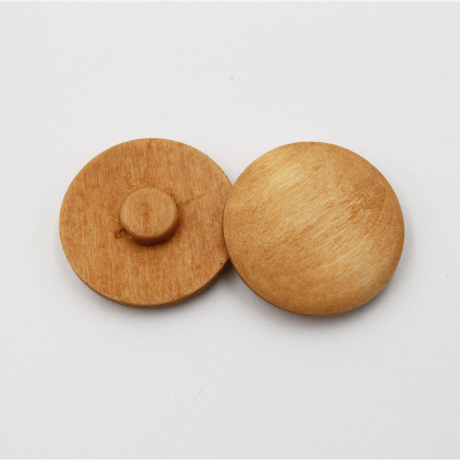 गर्म बिक्री लकड़ी बटन