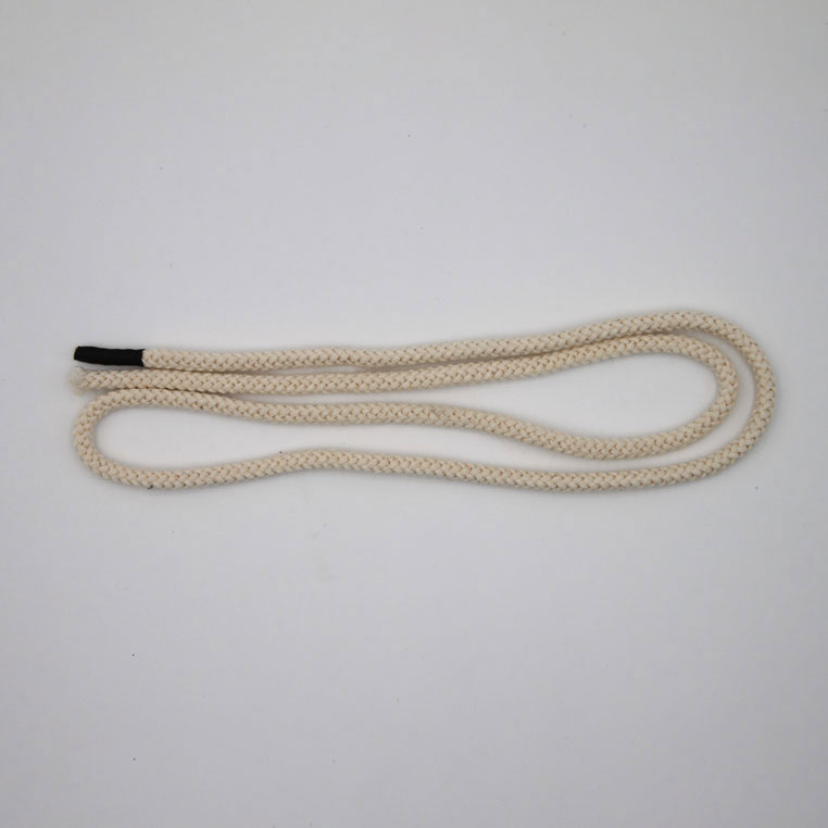 Round Cotton Drawcord String With Silicone Tip