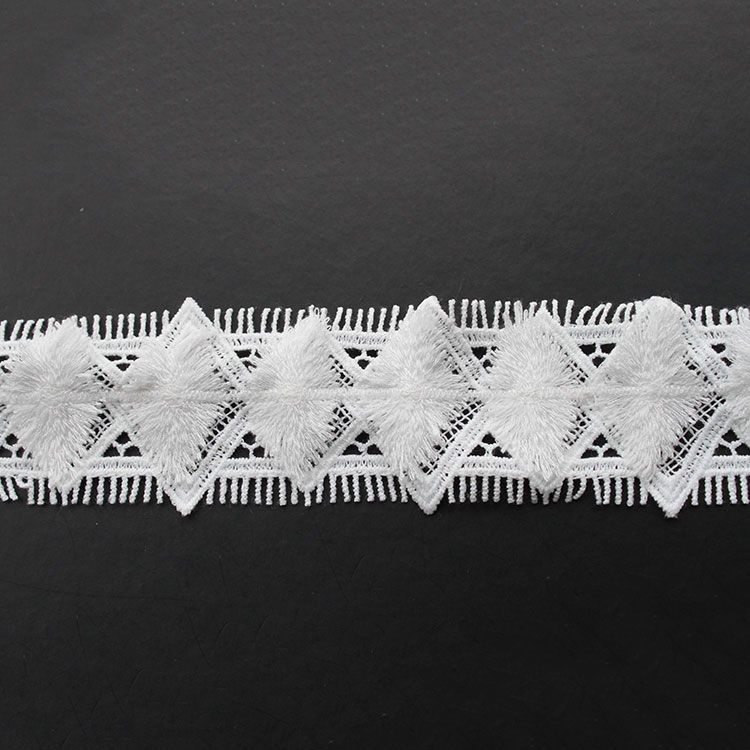 Water Soluble Embroidery  Lace Off White French Lace