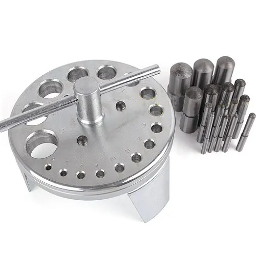 16 pcs Hollow Hole Gasket Punching Tool Set