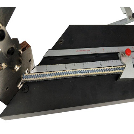 Guillotine Braided Packing Ring Cutter