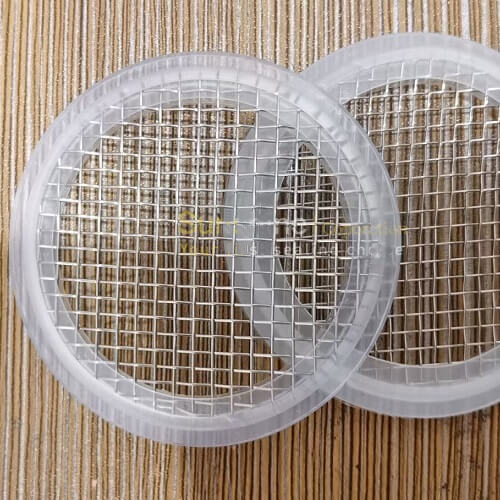 SS316 Mesh Screen Silicone Sanitary Tri-clamp Gaskets