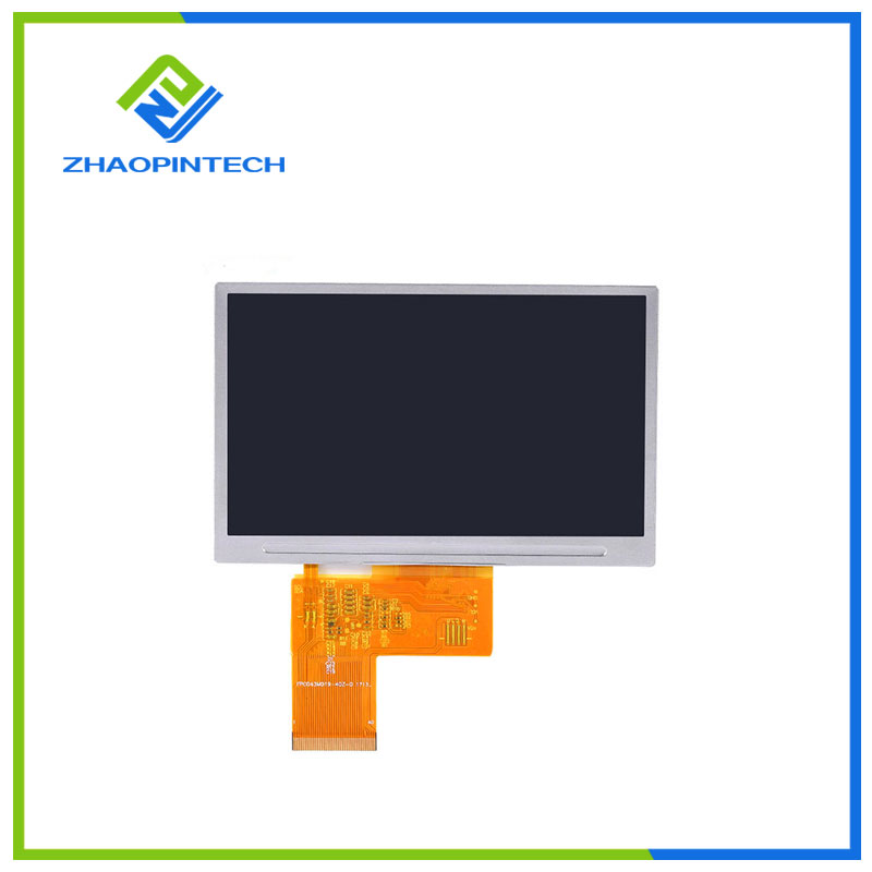 4,3 palcový TFT LCD displej s rozlíšením 800 x 480