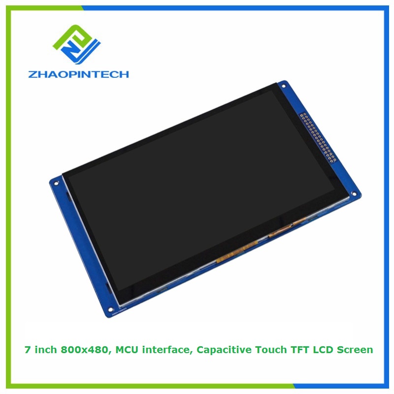 7palcový Arduino LCD displej 800x480